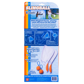 Djubi Slingball backyard setup for effortless outdoor fun.