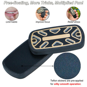 DjuiinoStar Silent Fidget Slider in use demonstrating smooth, quiet sliding