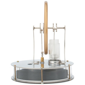 DjuiinoStar steam engine model assembled for hands-on learning at home.