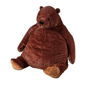 Djungelskog 39-inch giant bear for cozy snuggles and imaginative play.