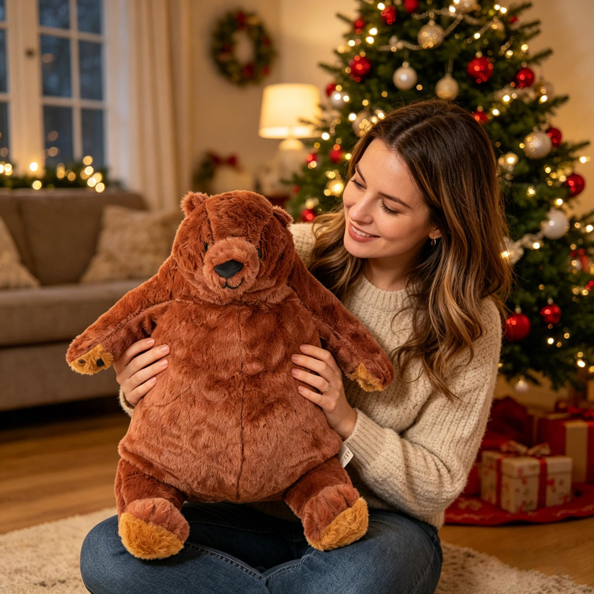 Djungelskog bear care-fluff up quick recovery after unpacking