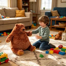Djungelskog bear eco-packaging emphasizing sustainability