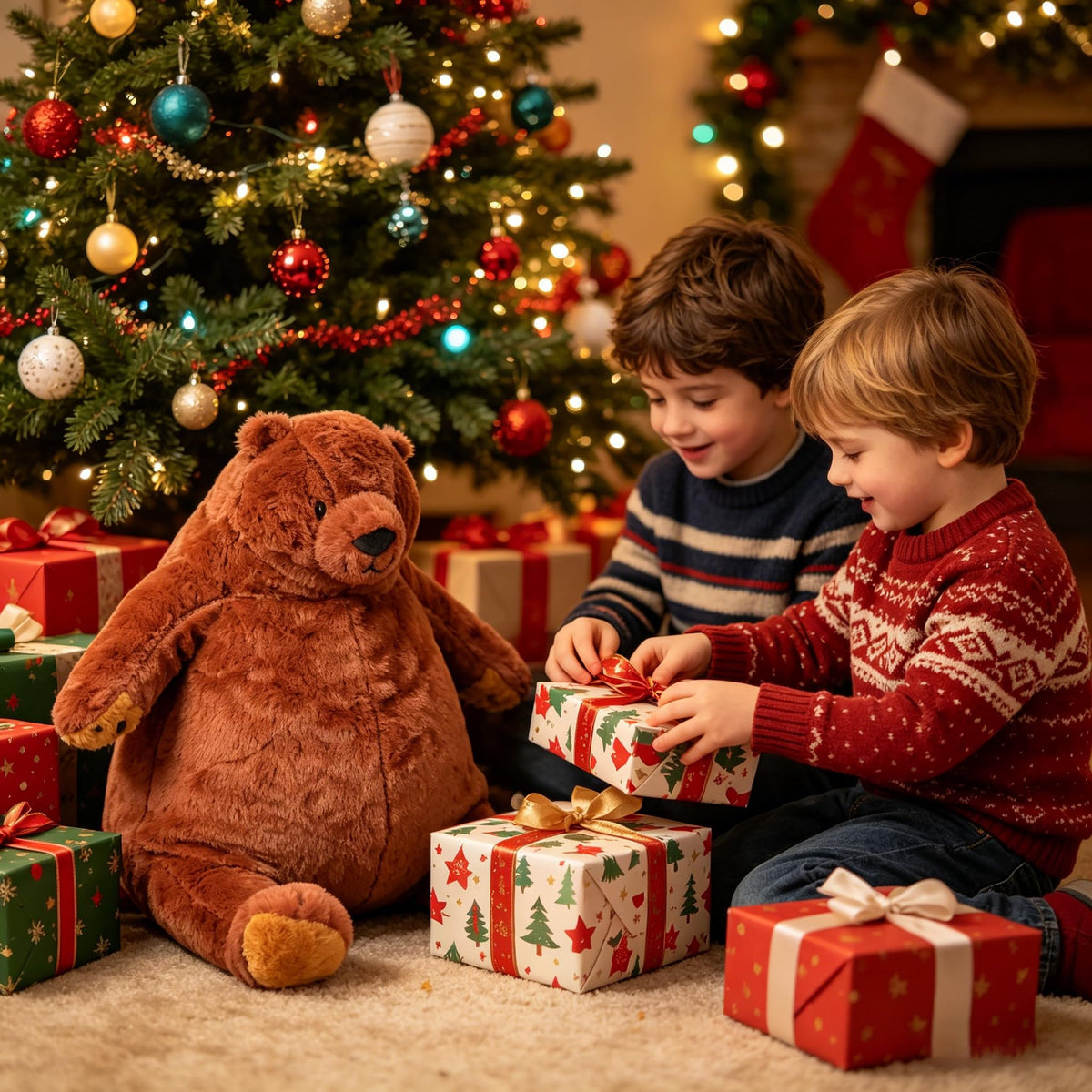 Djungelskog bear giant-snuggle ideal for big hugs and comfort