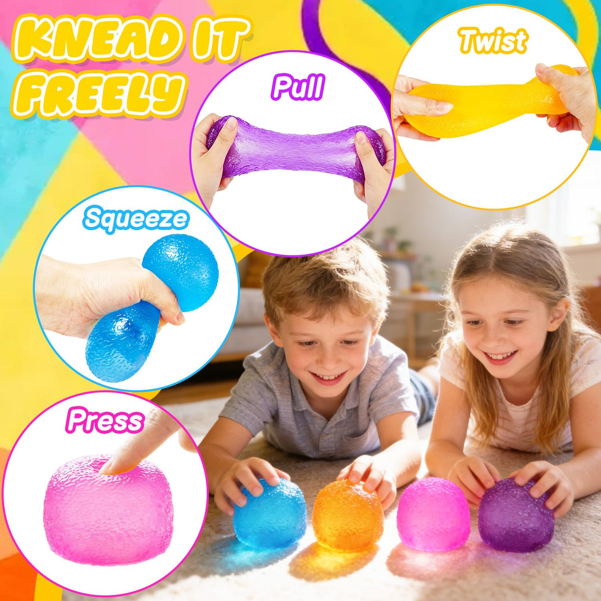 DLAIUSMALL compact handheld stress ball ideal for on-the-go calm.