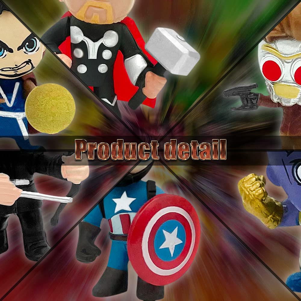 DLOCVN superhero decor for bedroom or party ambiance, easy to display