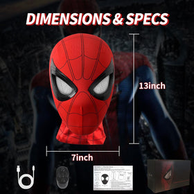 Dluobie Spider Hero Mask makes a great gift for costume enthusiasts