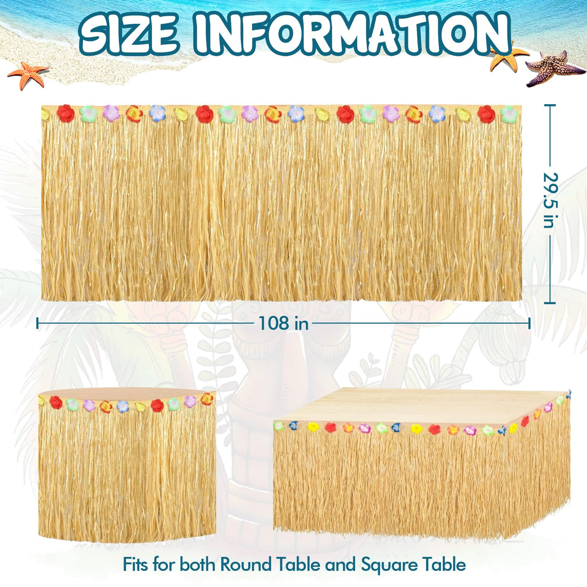 DMIGHT tiki elements enhance luau decor with playful flair