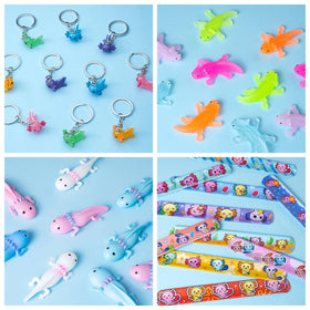 DMIGHT Axolotl kids birthday favors for filling goodie bags with charm