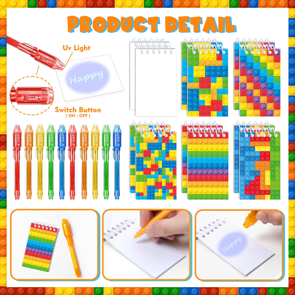 DMIGHT building block bookmark practical reading reminder