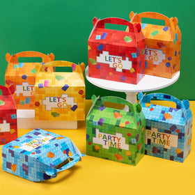 DMIGHT building block gift box in thick kraft packaging for gifting