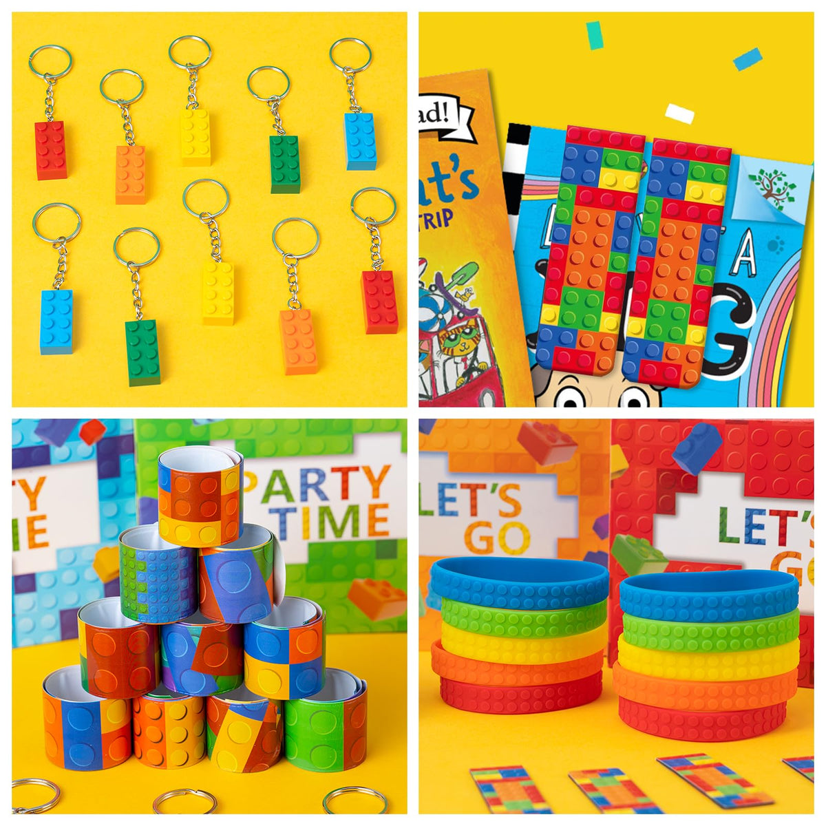 DMIGHT building block keychain interactive keepsake for party guests