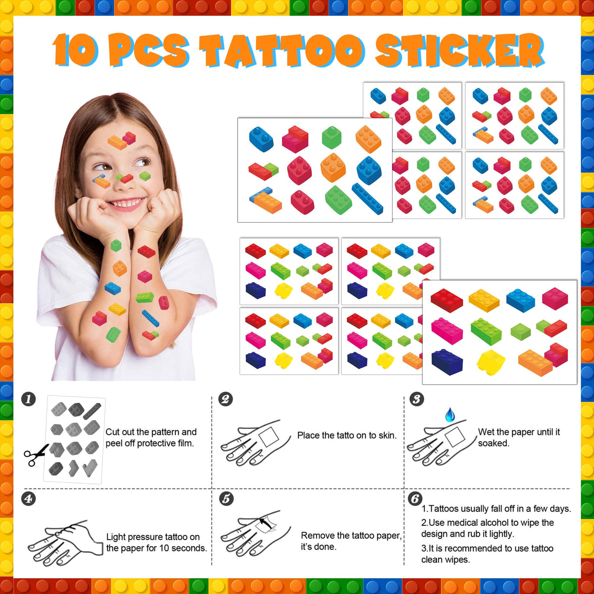 DMIGHT building block party pack complete set for festive favors and prizes
