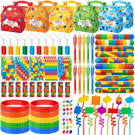 DMIGHT building block pen set for party favors with smooth ink for puzzles