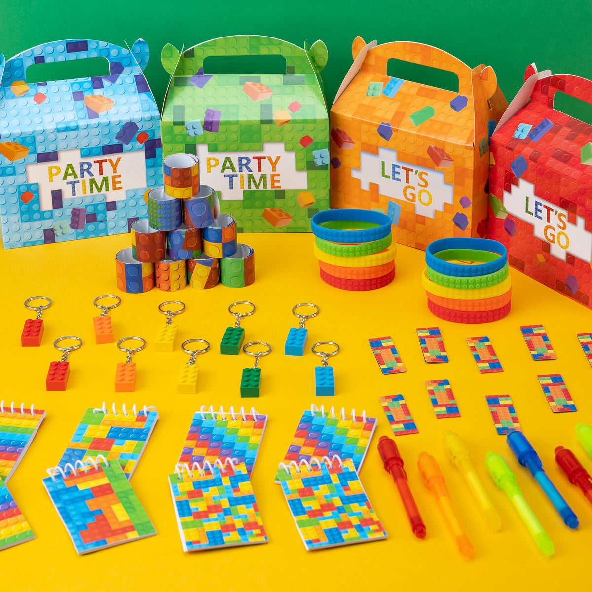 DMIGHT building block straw for themed party drinks