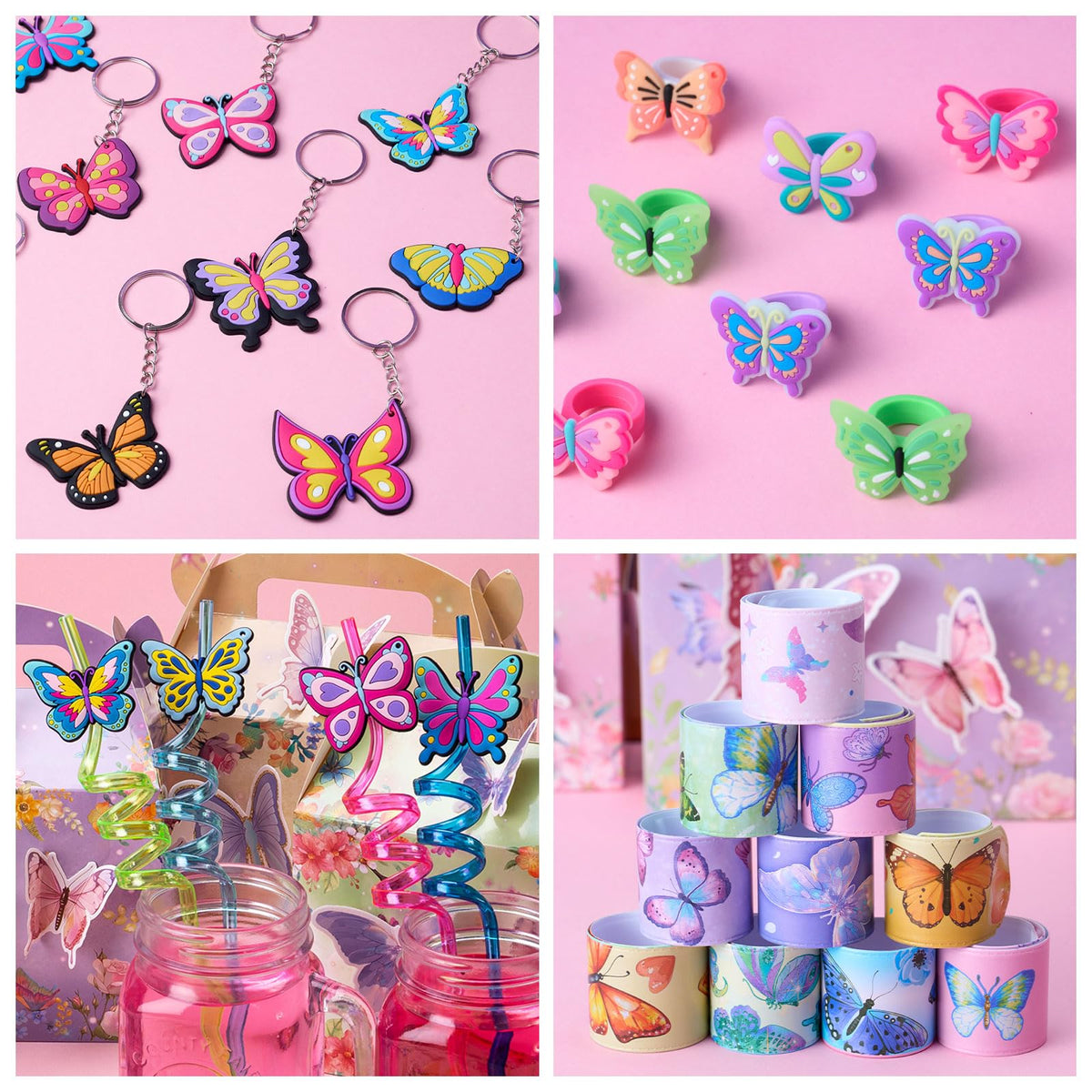DMIGHT butterfly-decorations add whimsical flair to celebrations.