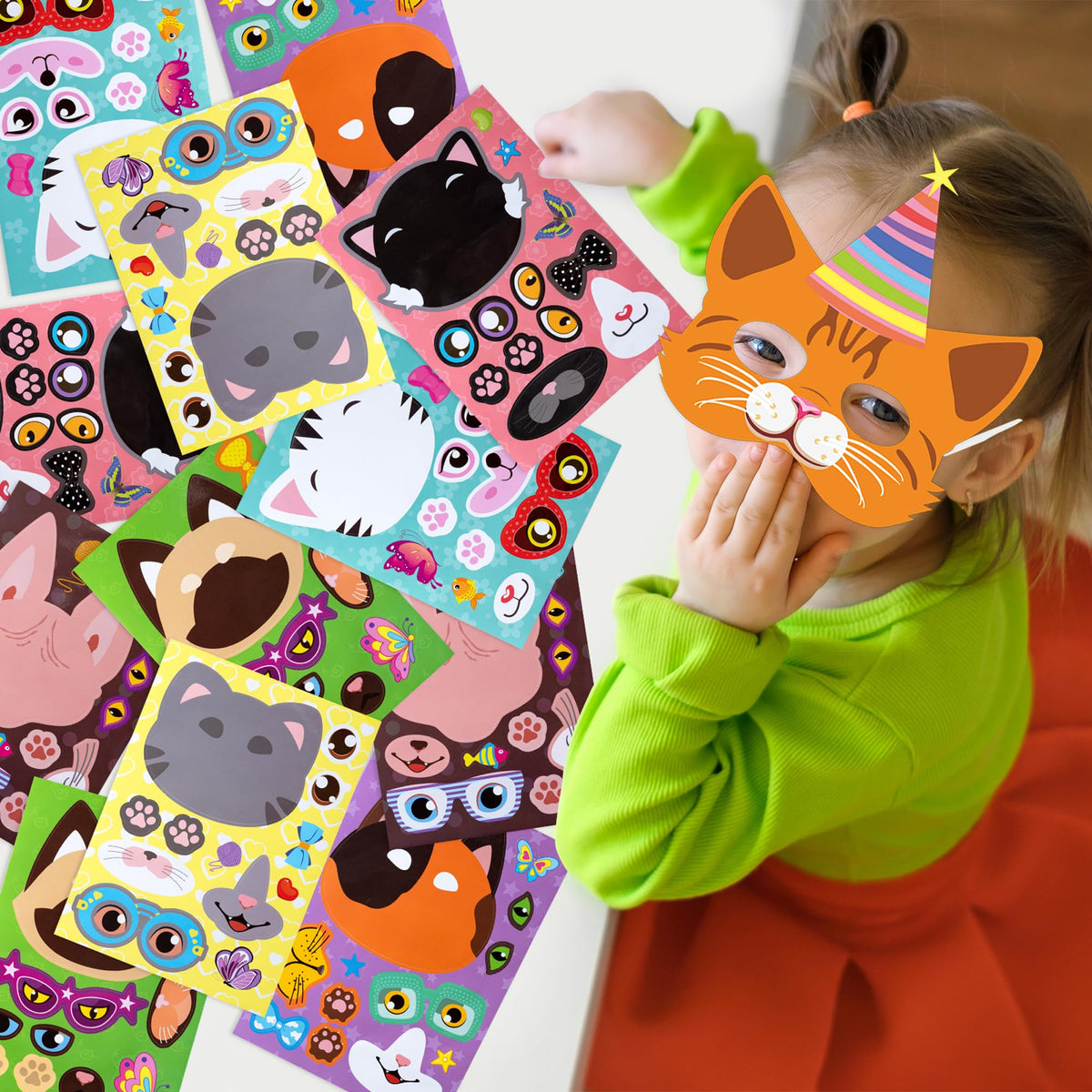 DMIGHT DIY stickers pack; decorate bags with 12 designs