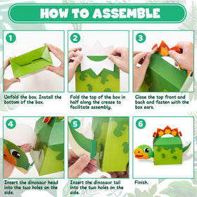 DMIGHT dinosaur bookmarks encourage reading and party crafts.
