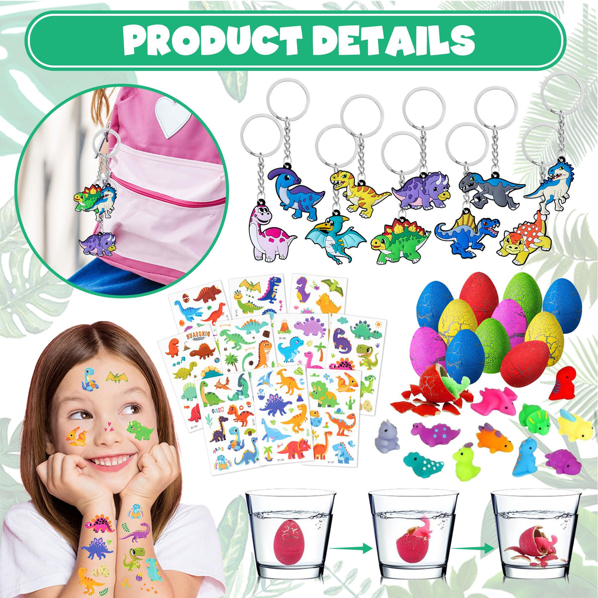 DMIGHT dinosaur masks add instant costume fun and photo moments.