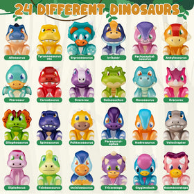 DMIGHT squishy dinosaurs inside eggs enhance egg hunts with safe, colorful play.