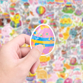 DMIGHT Easter Egg Fillers Make a Face stickers for gifts