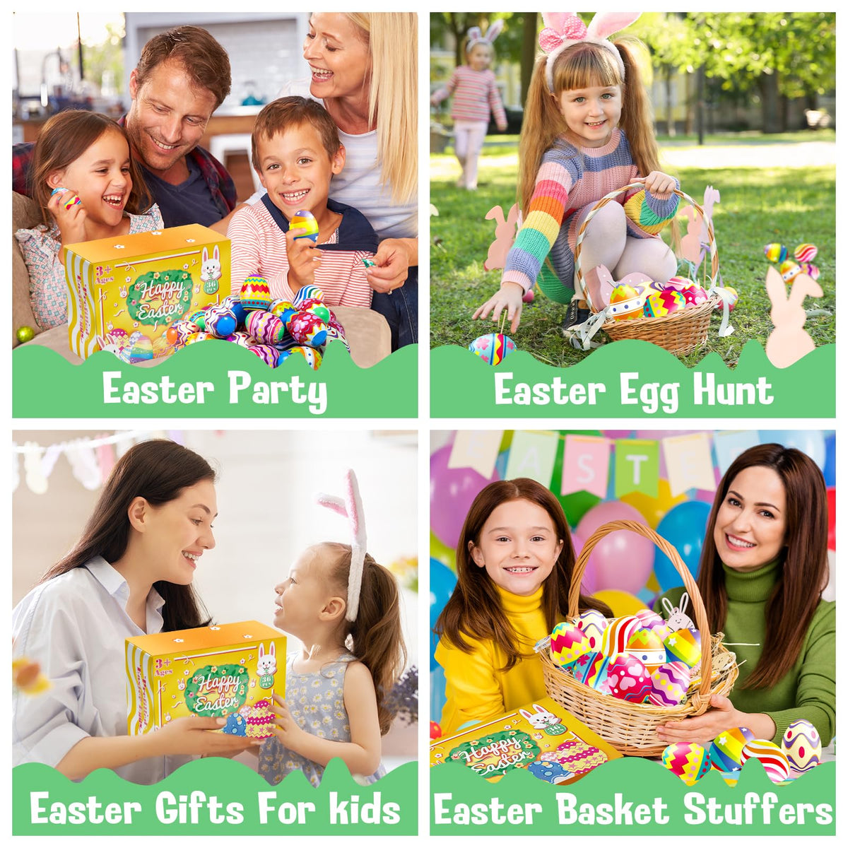 DMIGHT eggs feature bright shell designs for festive décor