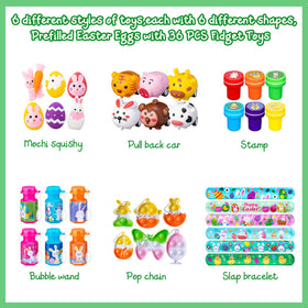 DMIGHT 36-piece set includes keychains as Easter party favors