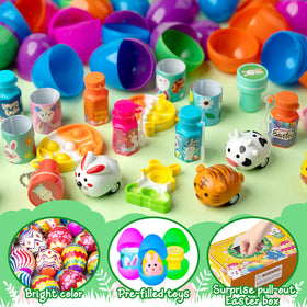 DMIGHT stampers inside eggs provide playful keepsakes for celebrations