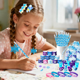 DMIGHT Frozen hair accessories to match party outfits