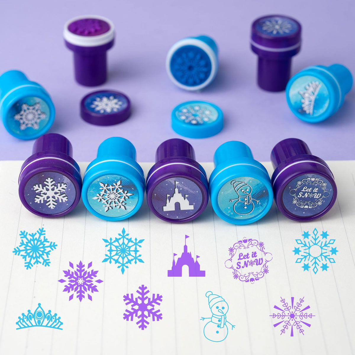 DMIGHT Frozen straws for festive drinks