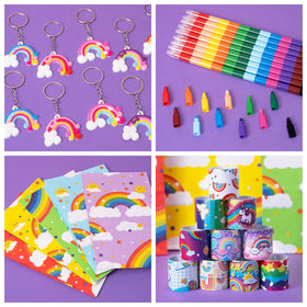 DMIGHT Rainbow party favors sturdy design for large gatherings.