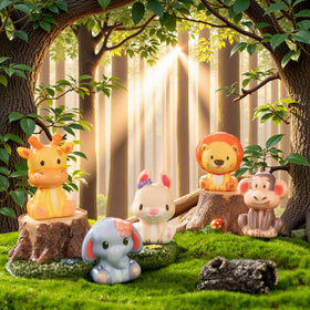 DMIGHT safari koala squishy keychain, soft fidget toy for calm moments.