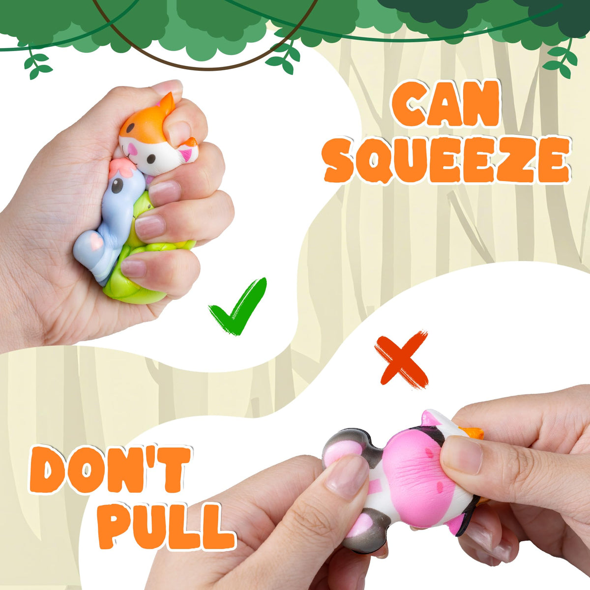 DMIGHT monkey squishy, playful stress-relief toy for classroom rewards