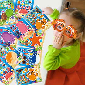 DMIGHT Under the Sea octopus sticker for kids’ crafts.