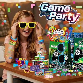 DMIGHT video game favors game glasses fun accessories for party play.
