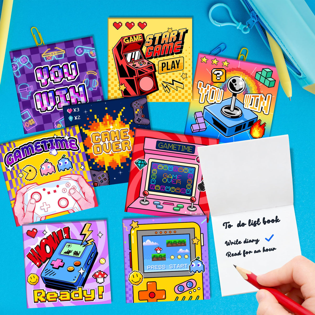 DMIGHT video game favors slap bracelets colorful prizes that delight attendees.