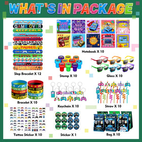 DMIGHT video game favors stampers quick rewards for kids' games.