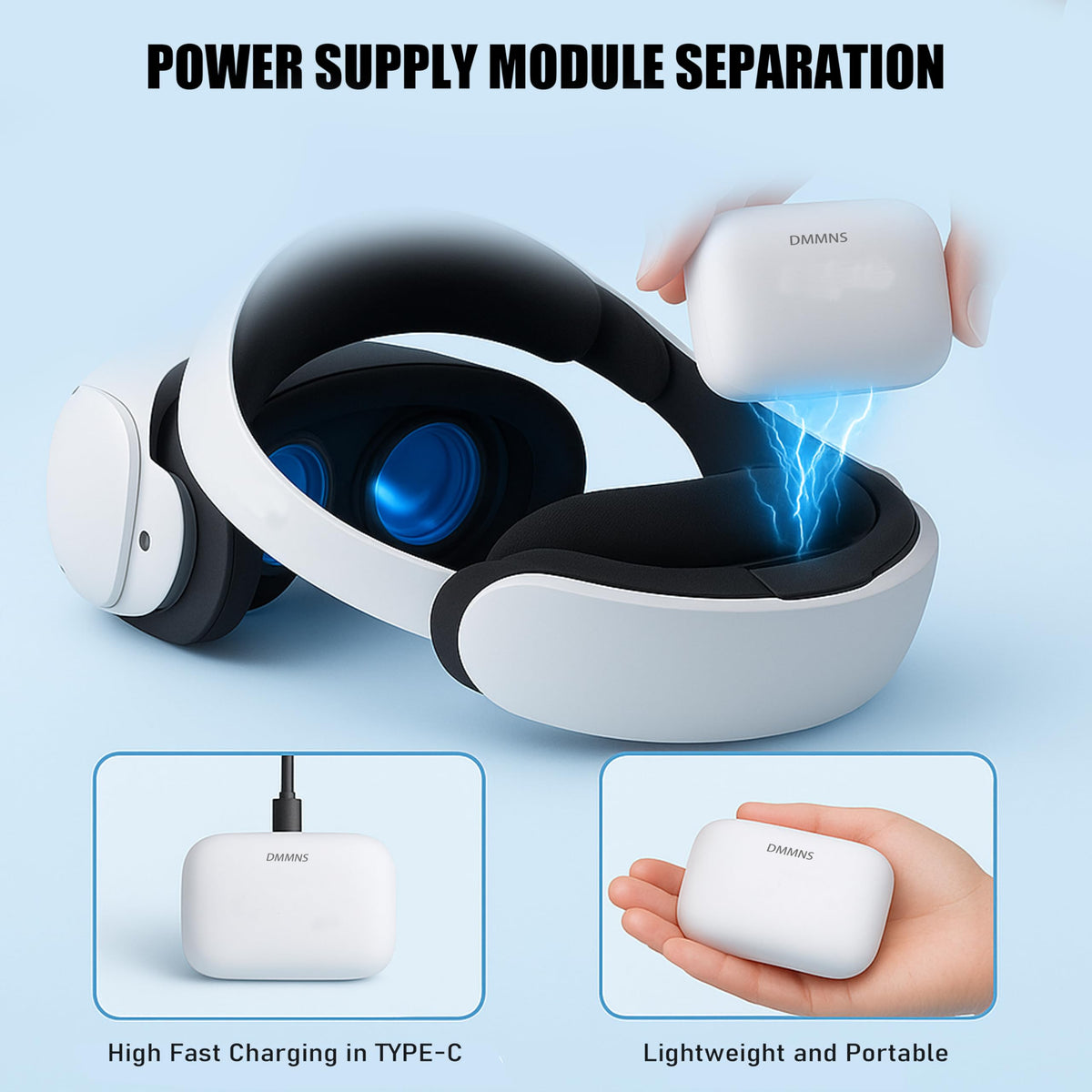 DMMNS USB C charging port view highlights quick top ups