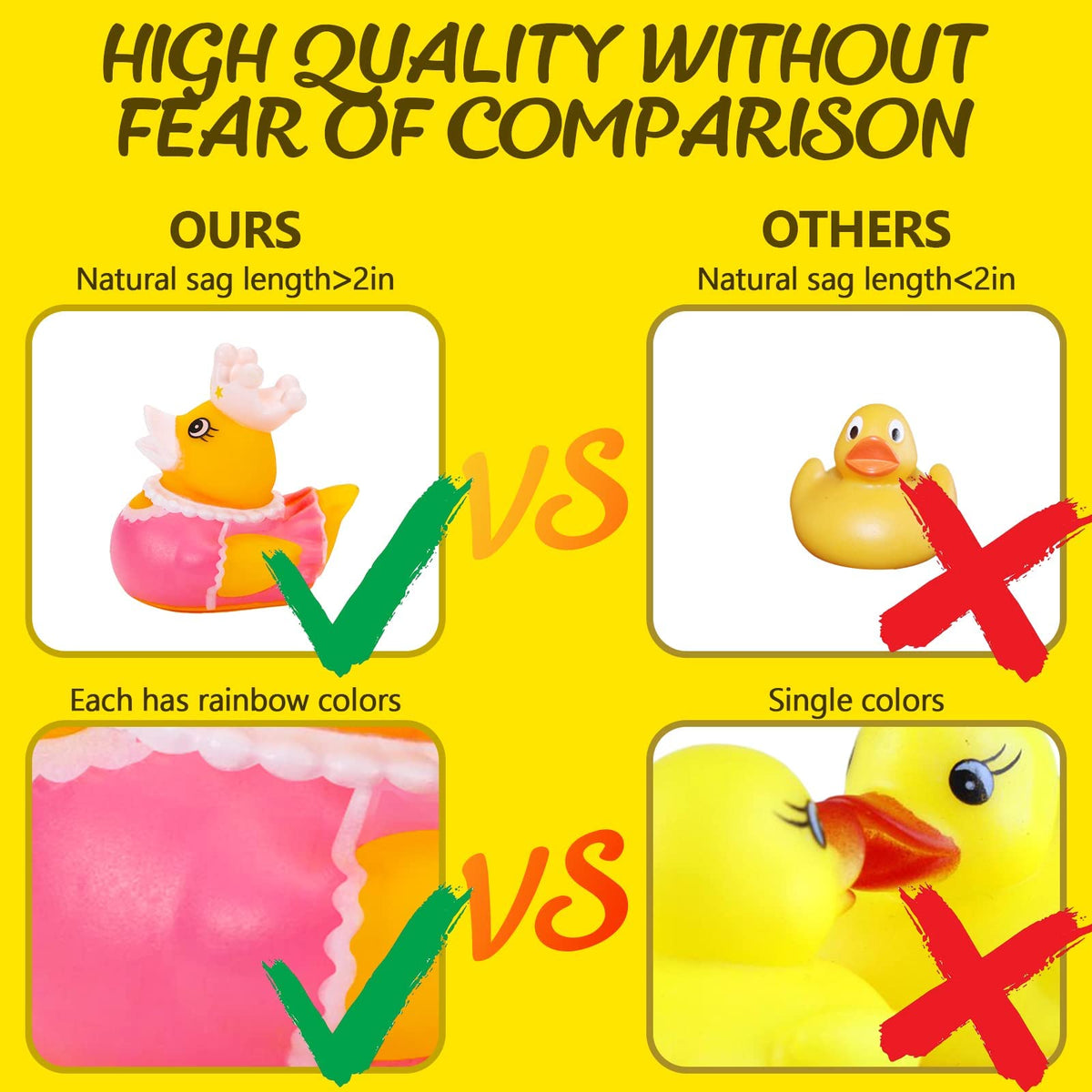 Dmsky rubber ducks for kids' party decorations and activities