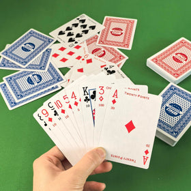DNB SPORTS Canasta point-values print helps keep score accurate.