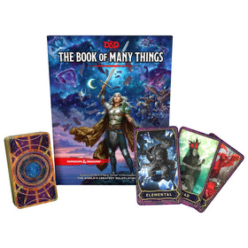 DND Book of Many Things cover image highlighting campaign inspiration for DMs