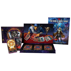 DND Deck of Many Things deck showing classic and expanded cards for unpredictable twists