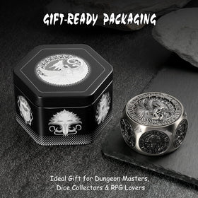 DNDND die side panel with precision bearings for smooth spins during sessions.