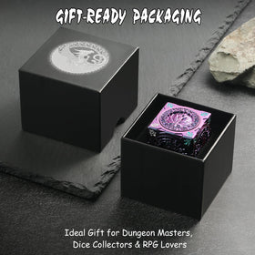 DNDND gift tin packaging presents a premium unboxing experience.