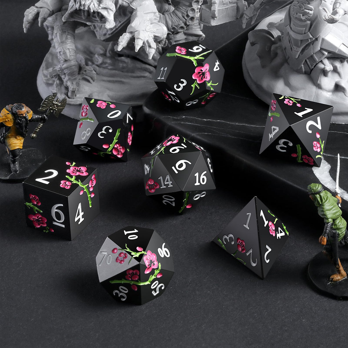 DNDND pink flower close-up shows rich coating and detailed facets for immersive gameplay.