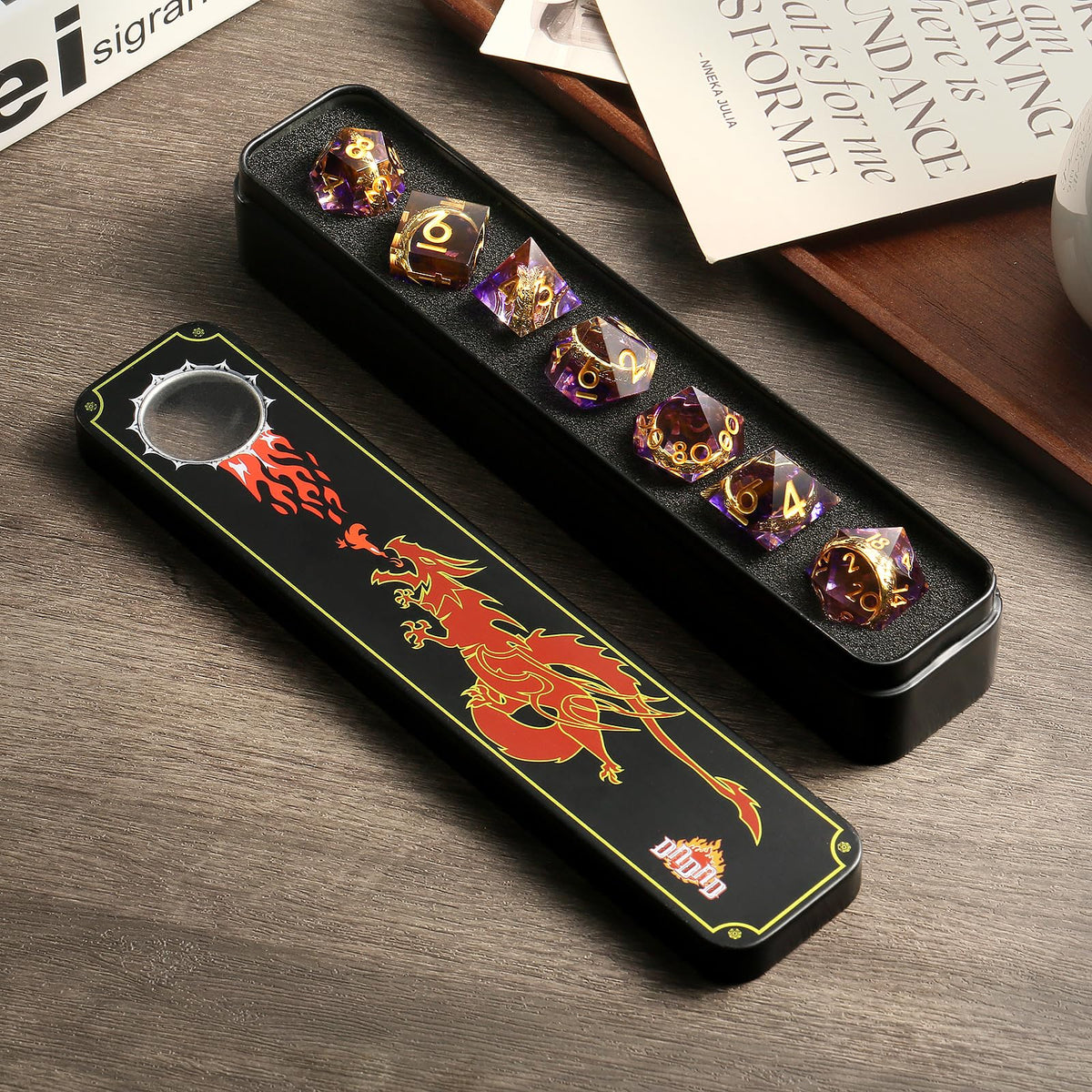 DNDND luxury dragon-case packaging for display or travel