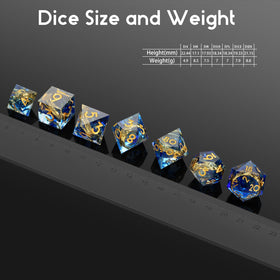 DNDND D-percent die with ring inside for immersive sessions.