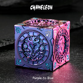 DNDND chameleon spinner color shift angle shows dynamic hues during sessions.