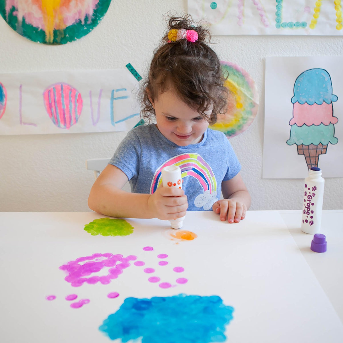 Do A Dot Art fruit scented dot markers vibrant color set for classroom activities