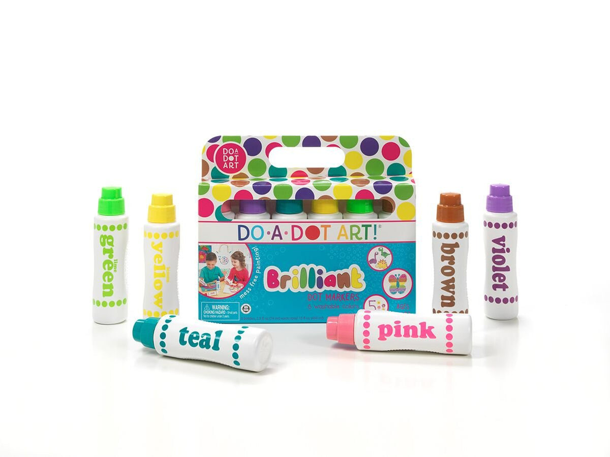 Idea sheet included with Do A Dot Art! to spark classroom or home projects.