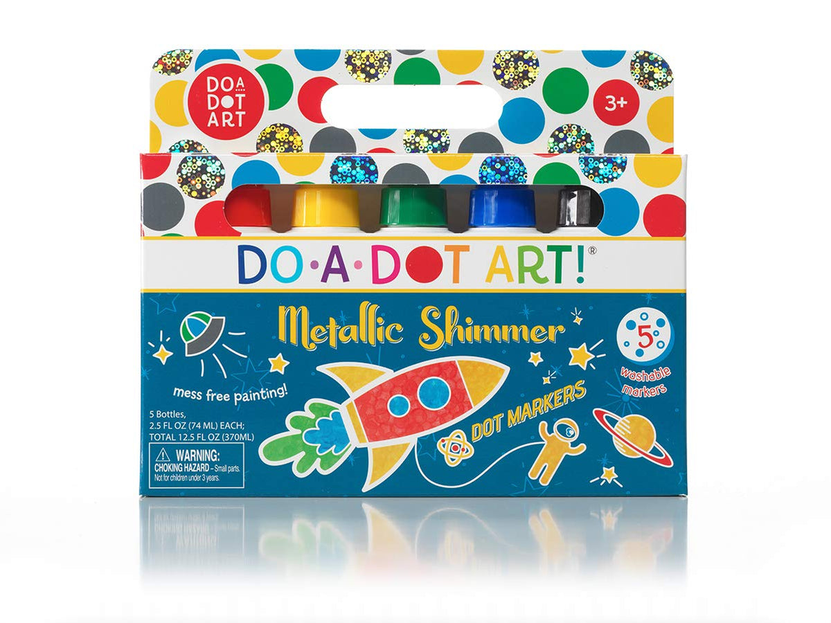 Do A Dot Art! Kids Washable Dot Markers pack shown for mess-free classroom art.